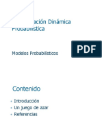 Programación Dinámica Probabilística