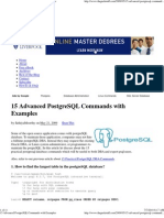 15 Advanced PostgreSQL Commands