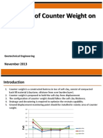 Counter Weight On Soft Clay