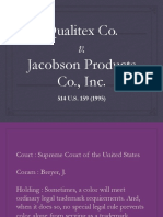 Qualitex v. Jacobson