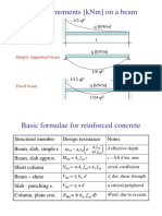 Basic Formulae