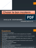 Choisir Les Bon Incoterms