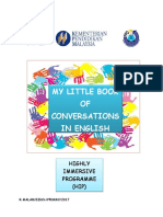 My Little Book OF Conversations in English: Highly Immersive Programme (HIP)