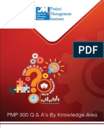 PMP 300 Q & A's by Knowledge AreaVer 02