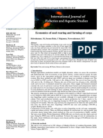 Economics of Seed Rearing and Farming of Carps: Shivakumar, M, Seema Bala, C Rajanna, Naveenkumar, B.T