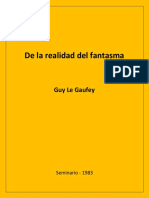 Guy Le Gaufey - de La Realidad Del Fantasma