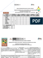 Informe de Juegos Escolares 2014