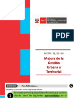 Mejora de La Gestión Urbana y Territorial