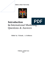 Introduction To International Marketing Questions & Answers