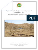 Concept Note For Project On Development of Bundelkhand Area: (Silvi-Pasture Model of Treatment of Forest Land)