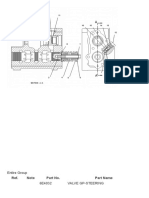 Entire Group Ref. Note Part No. Part Name 6E4032 Valve Gp-Steering