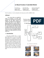 Accelerometer Based Gesture Robot