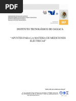 Apuntes para La Materia de Mediciones Electricas PDF