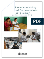 Definitions and Reporting Framework For Tuberculosis - 2013 Revision