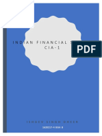 Indian Financial System CIA-1: Ishdev Singh Dheer