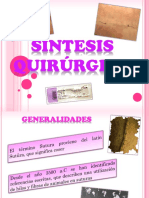 Seminario de Sintesis Quirúrica