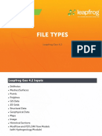 Leapfrog Geo File Types