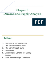 Demand and Supply Analysis