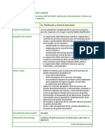 ISO 30301 Apartado de La Norma 8.1