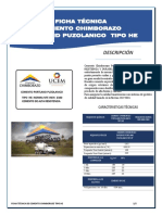 Ficha Técnica Cemento Chimborazo He