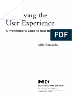 Observing The User Experience Kuniavsky - 2003 PDF