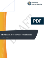 DRAFT CIS Amazon Web Services Foundations Benchmark v1.1.0