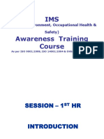 Ims - Awareness Training - Jcs