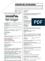Lista Exerc Citologia
