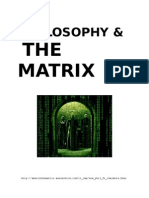 Philosophy The Matrix