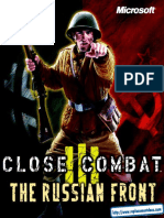 Close Combat III - The Russian Front - Manual - PC