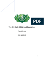 Tzu Chi EarlyChildhood Handbook 2016-17-1