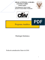 9.0 Programa Analítico CMV 463 2018