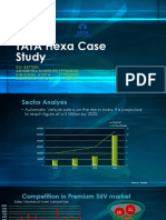 TATA Hexa Case Study: Go Getters Agnimitra Banerjee (1702010) Himanshu Gupta (1702070) Himanshu Kapoor (1702071)