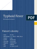 TYPHOID FEVER Morport Interna