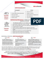 Ophthalmology Referral Guidelines