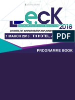 Programme Book IBeck2018 