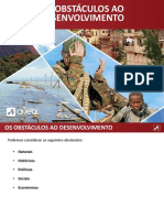 1 - Obstáculos Ao Desenvolvimento (Geografia)