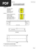 RC Solid Slab Bridge Design