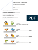 Comparatives and Superlatives