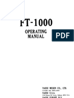 Yaesu FT-1000 Operating Manual