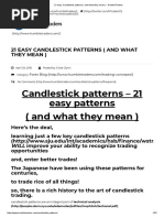 21 Easy Candlestick Patterns (And What They Mean) - HumbleTraders