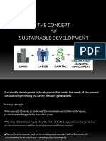 The Concept OF Sustainable Development