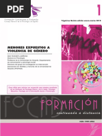 Menores Expuestos A Violencia de Género