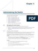 Administering The Switch