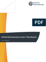 CIS Red Hat Enterprise Linux 7 Benchmark v2.1.1