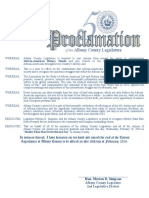 African-American History Month Proclamations