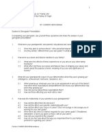 Genogram (Guide Questions)