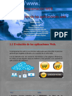 1.1 Evolucion de Las Aplicaciones Web