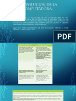 La Evolución de La Computadora