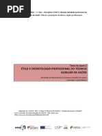 Etica e Bioetica Na Atividade Do Tecnico Auxiliar de Saude